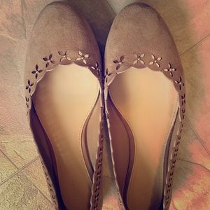 Michael Kors Thalia suede ballet flats, size 10